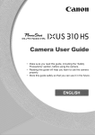 Canon 30 Camcorder User Manual