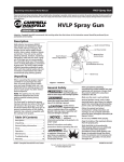 Campbell Hausfeld HV2002 Paint Sprayer User Manual