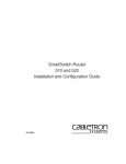 Cabletron Systems 520 Network Router User Manual