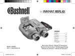 Bushnell 18-0833 Binoculars User Manual