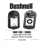 Bushnell 119445 Digital Camera User Manual