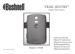 Bushnell 11-9200 Digital Camera User Manual