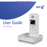 BT BT MANGO Answering Machine User Manual