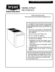 Bryant 367RAN Furnace User Manual