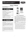 Bryant 359AAV Furnace User Manual