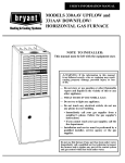 Bryant 330AAV Furnace User Manual