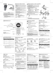 Brother LN9961001 Microcassette Recorder User Manual