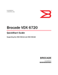 Brocade Communications Systems 6720 Switch User Manual