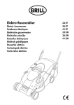 Brill 33 EF Lawn Mower User Manual