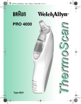 Braun 6021 Thermometer User Manual