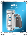 Braun 5610 Electric Shaver User Manual