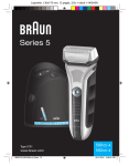 Braun 550 CC-4 Electric Shaver User Manual