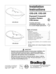 Bradley Smoker CRS-2/IR Plumbing Product User Manual