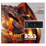 Boss Audio Systems 835ui Car Stereo System User Manual