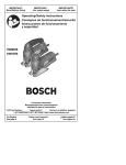 Bosch Power Tools 1590EVS Saw User Manual