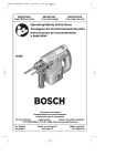 Bosch Power Tools 11524 Drill User Manual