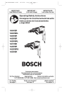 Bosch Appliances 9000 035918 (8406 0) Dishwasher User Manual