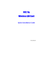 Boca Research M73-APO01-810 Network Card User Manual