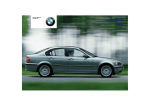 BMW 325XI Automobile User Manual