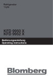 Blomberg KFD 9950 X Oven User Manual