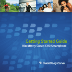 Blackberry 8310 Cell Phone User Manual