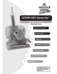 Bissell 3601 Vacuum Cleaner User Manual
