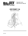 Bil-Jax B33-01-0071 Wheelchair User Manual