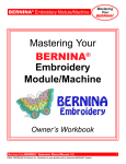Bernina 2/06 1 Sewing Machine User Manual
