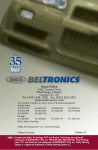 Beltronics V960/V940 Radar Detector User Manual