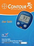 Bayer HealthCare TS Blood Glucose Meter User Manual