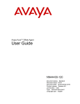Avaya NN44400-120 Switch User Manual