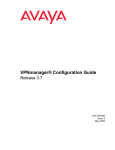 Avaya 3.7 Network Router User Manual