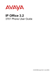 Avaya 3701 Cordless Telephone User Manual