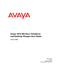 Avaya 3616 Telephone User Manual