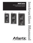 Atlantic Technology IWCB-525 Speaker User Manual