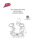 ATD Tools ATD-10556 Grinder User Manual