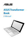 Asus TX300CADH71 Laptop User Manual