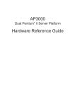 Asus AP3000 Server User Manual