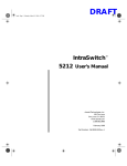 Asante Technologies 5212 Switch User Manual