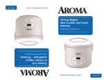 Aroma ARC-930 Rice Cooker User Manual