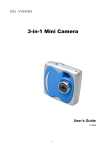ArcSoft 3-in-1 Mini Camera Digital Camera User Manual