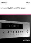 Arcam DV88 DVD Player User Manual