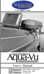 Aqua-Vu Aqua-Vu MAV Digital Camera User Manual