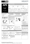 APC RS 500 Power Supply User Manual