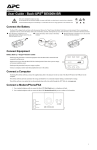APC AR8136BLK200 Network Hardware User Manual