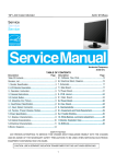 AOC 919SWA Computer Monitor User Manual