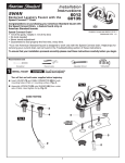 American Standard 5500.170 Indoor Furnishings User Manual