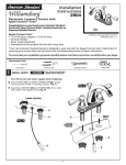 American Standard 2904 Indoor Furnishings User Manual