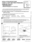 American Standard 2366 Indoor Furnishings User Manual