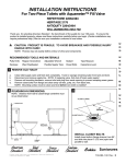 American Standard 0780.100 Indoor Furnishings User Manual